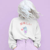 Kawaii Ice Cream Crewneck Sweatshirt